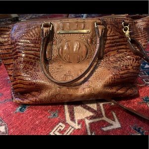 Brahmin crocodile Business Bag